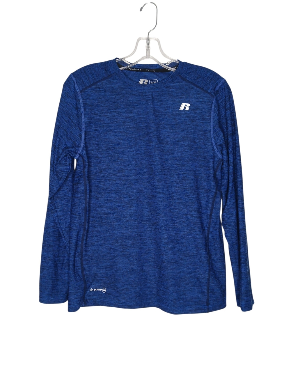Russell Boys Athletic Long Sleeve Performance Shirt - Blue